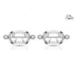 Vampire Nipple Rings